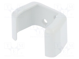 Wall-mounted holder; Colour: light grey
