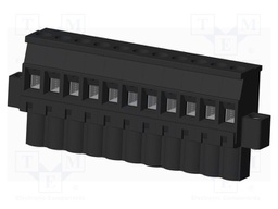 Connector: pluggable terminal block; plug; female; angled 90°