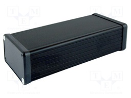 Enclosure: with panel; 1455; X: 78mm; Y: 160mm; Z: 43mm; aluminium