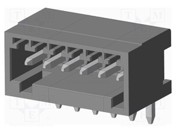 Connector: pluggable terminal block; socket; male; on PCBs