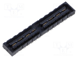 Connector: PCB to PCB; female; PIN: 56; 0.8mm; QSE; gold-plated; SMT