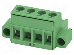PCB connector, nominal cross section: 2.5 mm?, color: green,