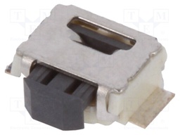 Microswitch TACT; SPST-NO; Pos: 2; 0.05A/12VDC; SMT; 0.49N; 2.5x3mm