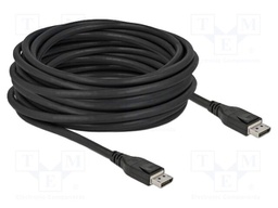 Cable; DisplayPort plug,both sides; DisplayPort 1.4; Len: 10m