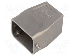 Enclosure: for HDC connectors; Han-INOX®; size 6B; for cable