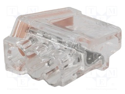 Installation quick splice; spring clamp; 2.5mm2; 450V; 24A; grey