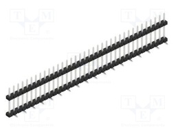 Connector: pin strips; pin header; male; PIN: 36; 2mm; SMT; 1x36