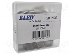 Fuse: fuse; 2A; 32VDC; automotive; 11.1mm