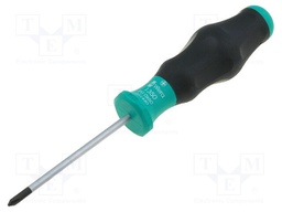 Screwdriver; Phillips; Size: PH0; Blade length: 60mm