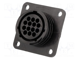 Socket; female; PIN: 14; w/o contacts; CPC Series 1; Case: size 17