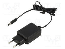Power supply: switched-mode; constant voltage; 15VDC; 1A; 15W