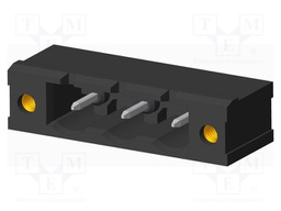 Connector: pluggable terminal block; socket; male; on PCBs