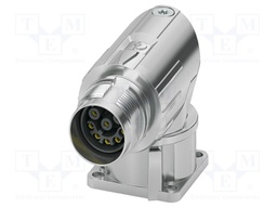 Connector: M17; socket; M17 PRO; PIN: 8; 60V; 8A; IP67; crimped