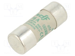 Fuse: fuse; aM; 16A; 690VAC; ceramic,cylindrical,industrial