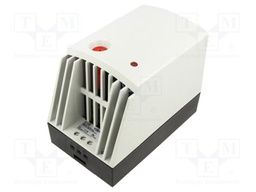 Heating element: blower; heating,semiconductor,with thermostat