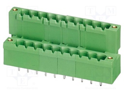PCB headers, nominal cross section: 2.5 mm?, color: green, n