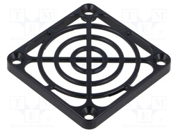 Guard; plastic; 60x60mm; Body dim: 60x60x6.3mm; Ø4.6mm