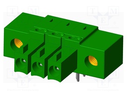 Connector: pluggable terminal block; socket; female; angled 90°