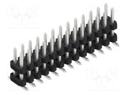 Connector: pin strips; pin header; male; PIN: 26; 2mm; SMT; 2x13
