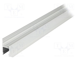 Profiles for LED modules; recessed; natural; L: 1m; aluminium