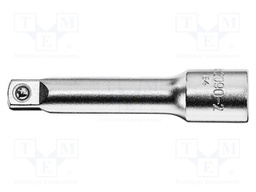 Extension; socket spanner; square; 1/4"; Chrom-vanadium steel