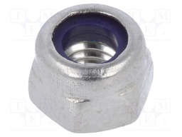 Nut; hexagonal; M4; A2 stainless steel; Pitch: 0,7; 7mm; BN: 637