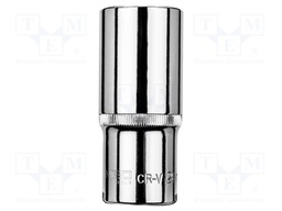 Socket; 6-angles,socket spanner; HEX 26mm; 1/2"; long