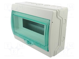 Enclosure: for modular components; IP65; light grey; IK09