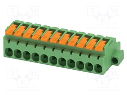 PCB connector, nominal cross section: 2.5 mm?, color: green,