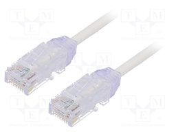 Patch cord; TX6A-28™,U/UTP; 6a; solid; Cu; LSZH; green; Len: 0.5m