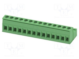 PCB connector, nominal cross section: 2.5 mm?, color: green,