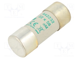 Fuse: fuse; aM; 32A; 690VAC; ceramic,cylindrical,industrial