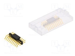 Connector: pin strips; pin header; male; PIN: 20; 2mm; SMT; 2x10
