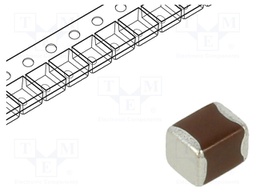 Capacitor: ceramic; 10uF; 75VDC; X7R; ±10%; SMD; 1210