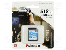 Memory card; microSD; R: 170MB/s; W: 90MB/s; Class 10 UHS I U3