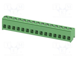 PCB connector, nominal cross section: 1.5 mm?, color: green,