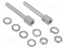 Threaded head screw