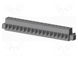 Connector: pluggable terminal block; plug; female; straight; grey