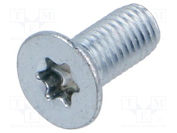 Screw; 8x20; Head: countersunk; Torx®; steel; zinc; Size: TX40
