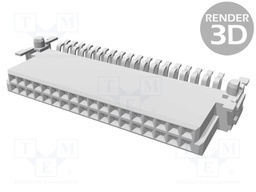 Connector: PCB to PCB; female; PIN: 36; 1.27mm; Series: har-flex