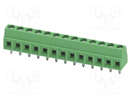 PCB terminal block, rated current: 13,5 A, rated voltage (II
