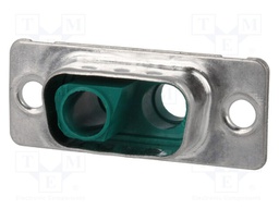 Special D-Sub; PIN: 2(2+0); plug; male/female; for cable; 25mm