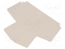 End plate; Application: WDK2.5; beige