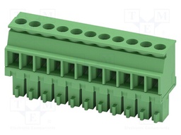 PCB connector, nominal cross section: 1.5 mm?, color: green,