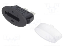 Fuse acces: fuse holder; fuse: 19mm; 30A; on panel,snap-fastener