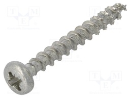 Screw; SPAX®; 6x50; Head: cheese head; Pozidriv; steel; zinc; BN: 615
