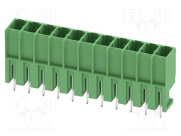 PCB headers, nominal cross section: 4 mm?, color: green, nom