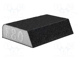 Sponge; angular contact; 98x25x68mm; Granularity: 180