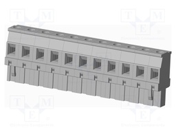 Connector: pluggable terminal block; plug; female; angled 90°