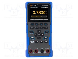 Handheld oscilloscope; LCD 2,8"; Ch: 1; 5Msps; Diode test: 3V